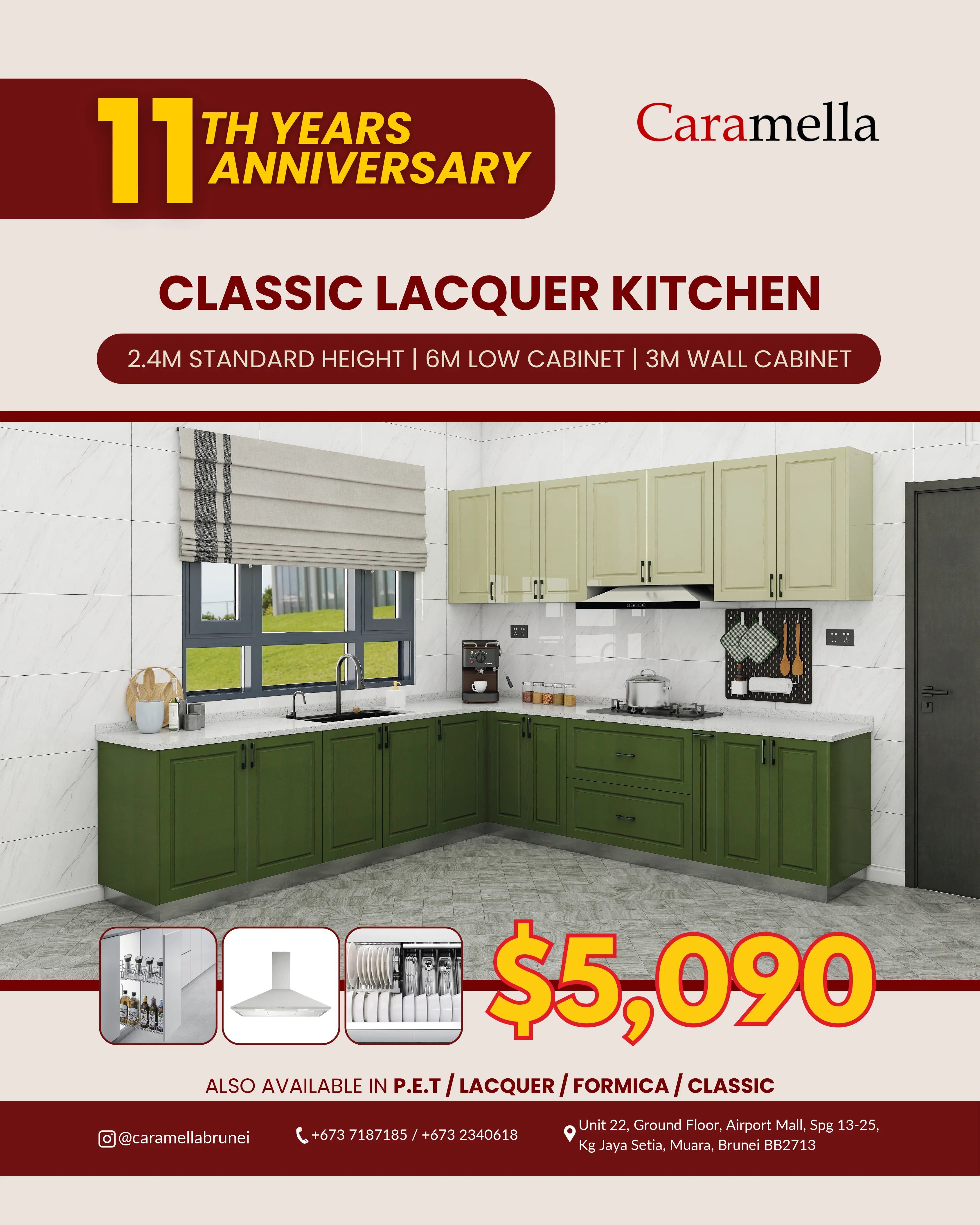 Classic Lacquer Kitchen