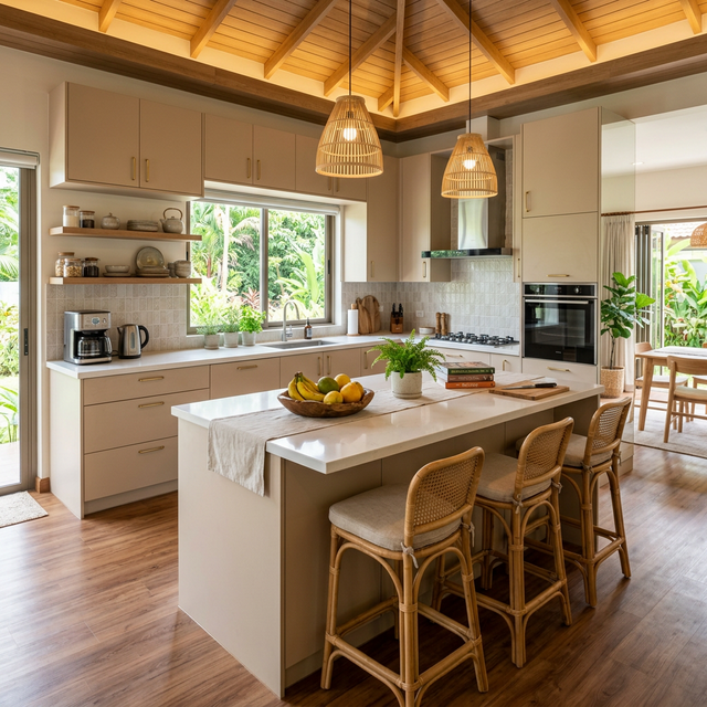 Warm Family Kitchen Build in Tutong